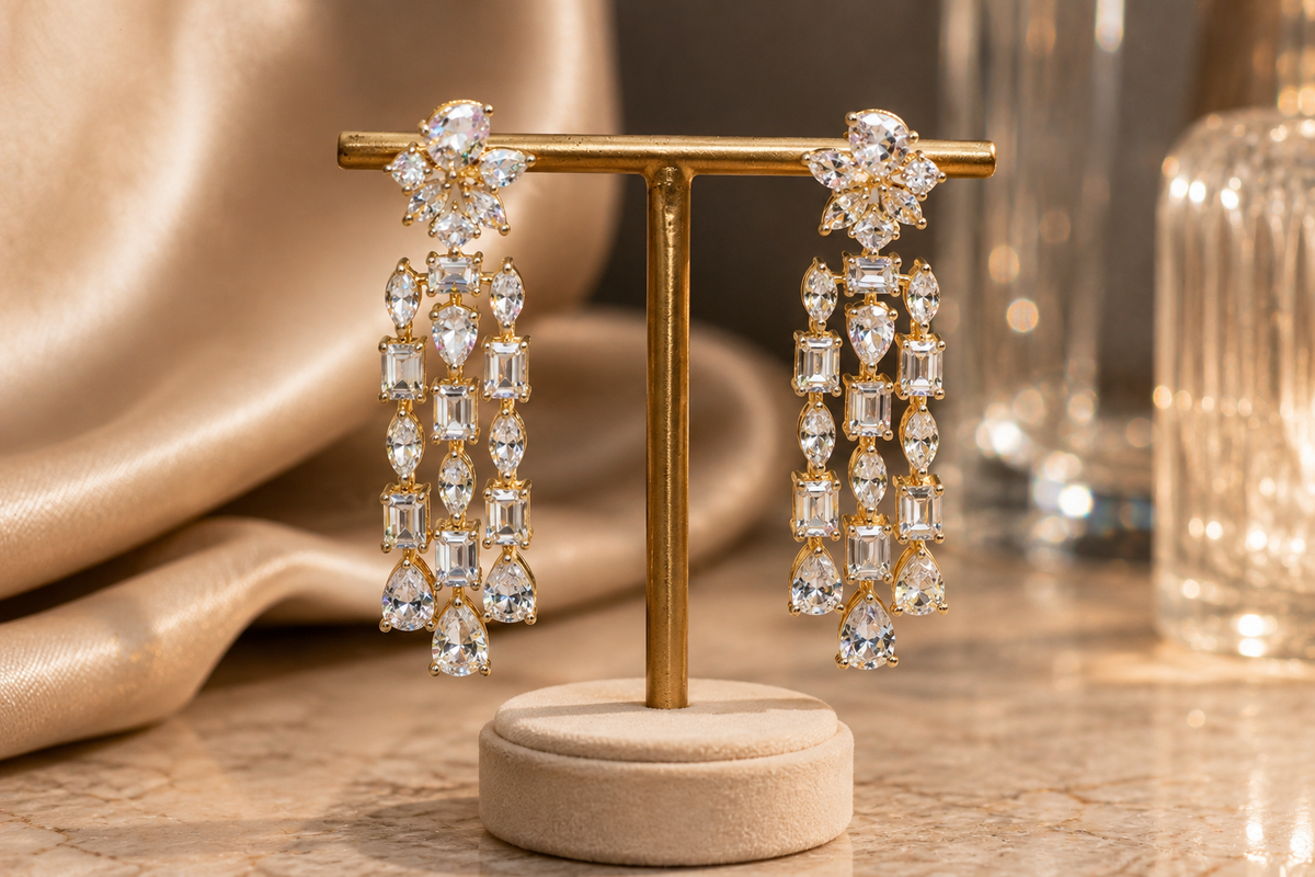 Étoile Cascade Earrings