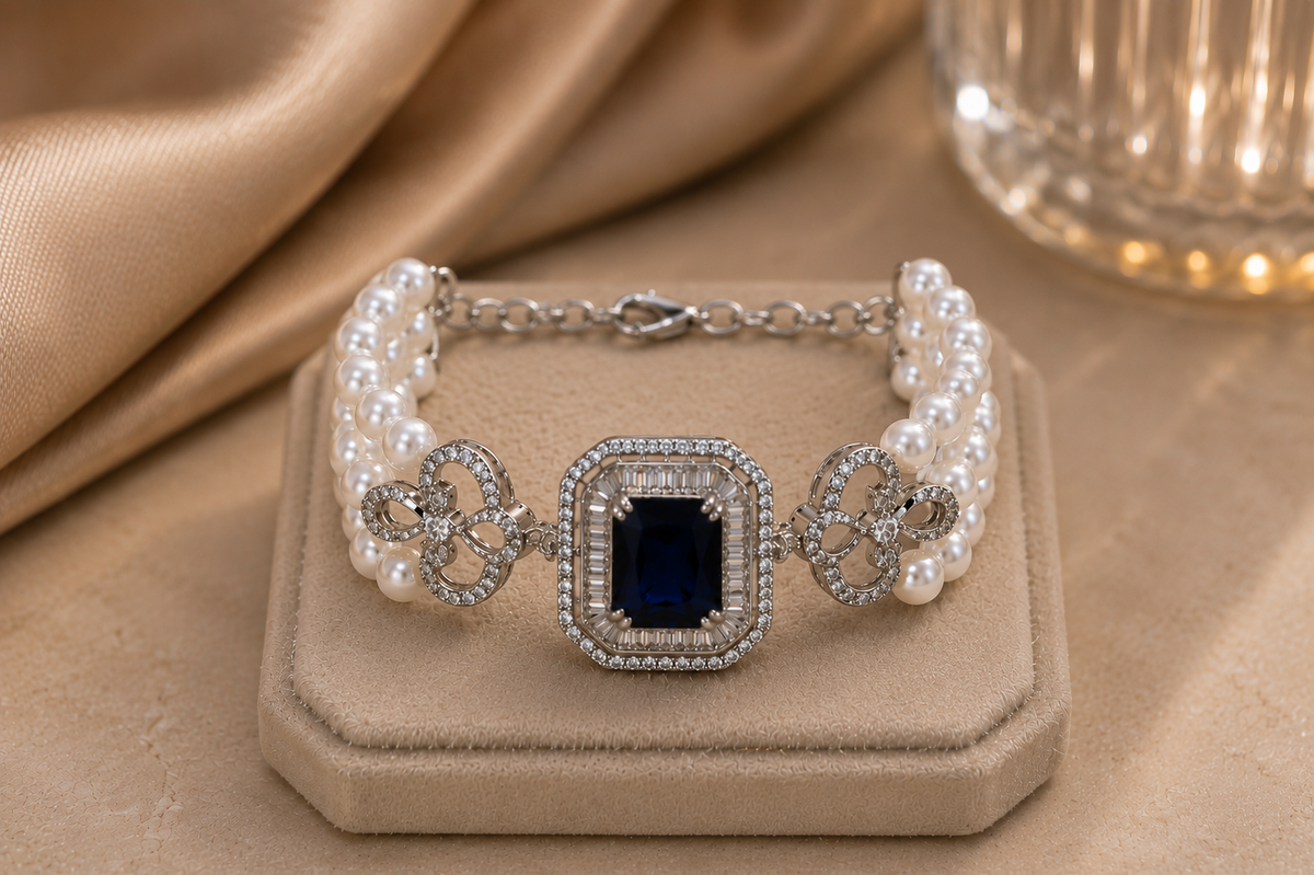 Sapphire Élégance Bracelet