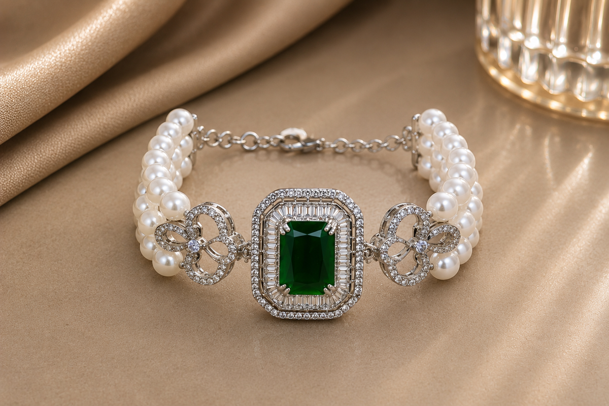 Verde Élégance Bracelet