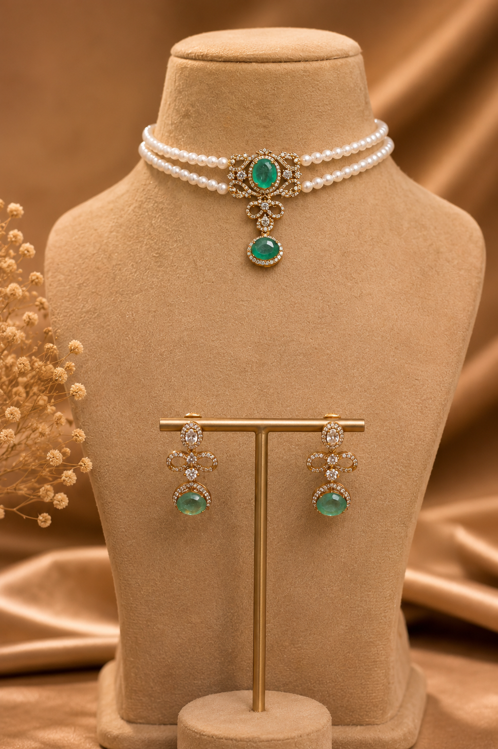 Verde Royale Pearl Set