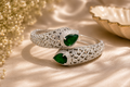Emerald Serpentine Cuff