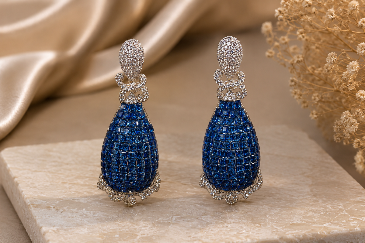 Sapphire Étoile Drops