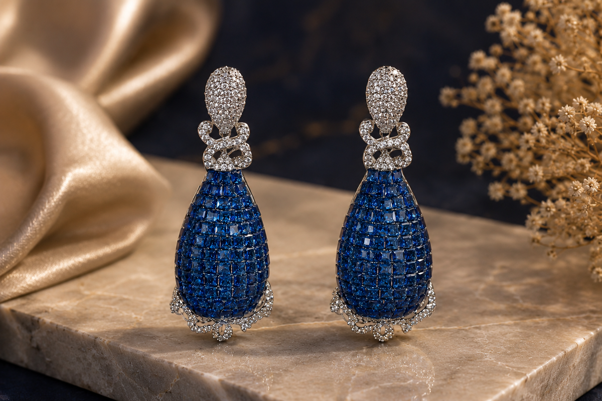 Sapphire Étoile Drops