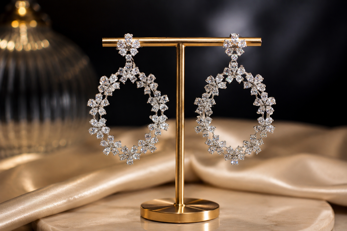 Luminous Bloom Earrings