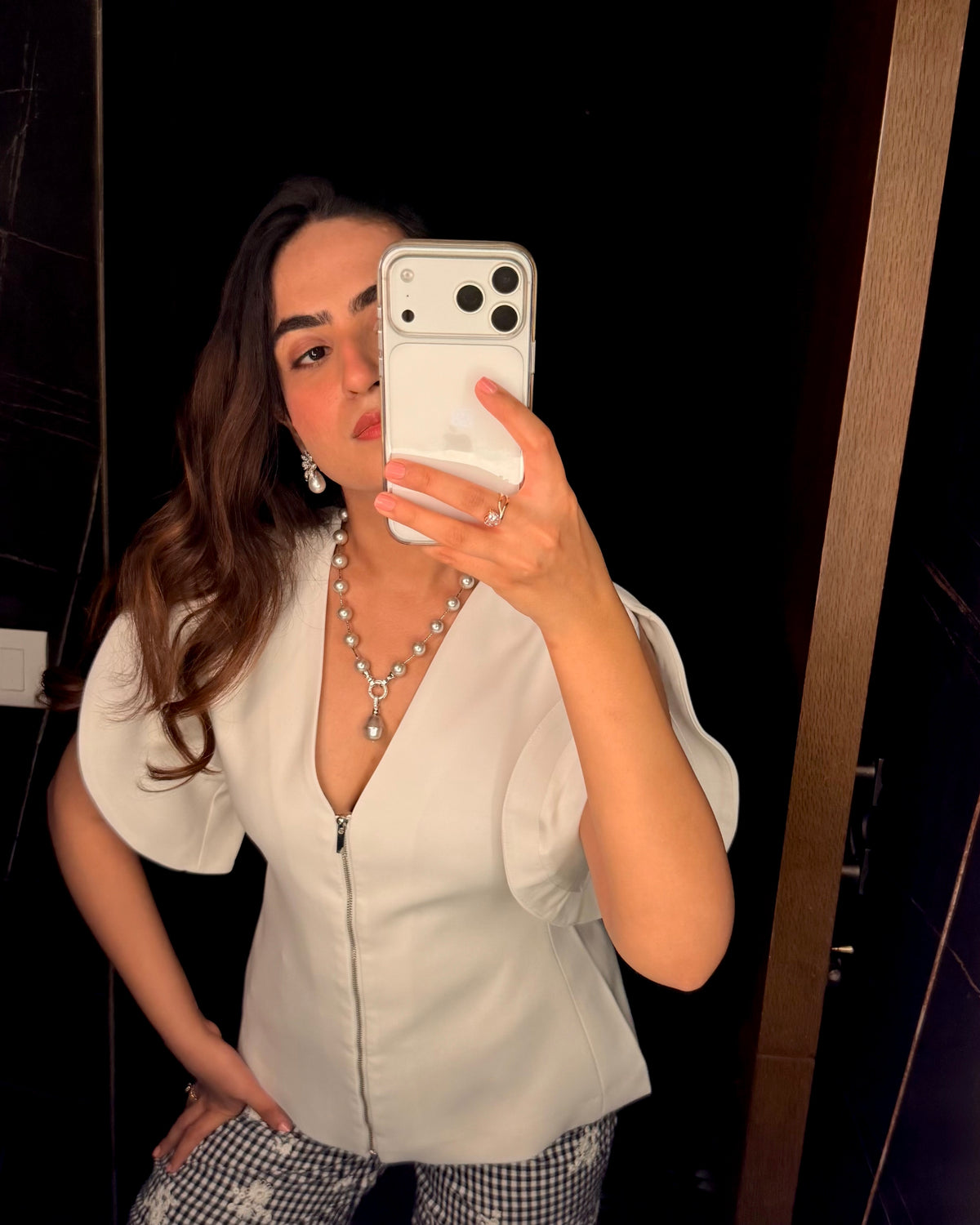 Élise Pearl Necklace