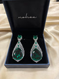 Green Crab Earrings