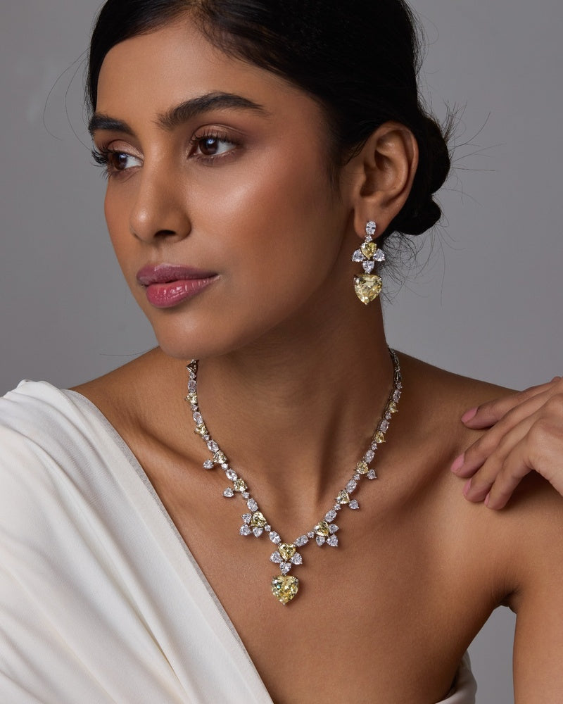 Aurielle Heart Crystal Set