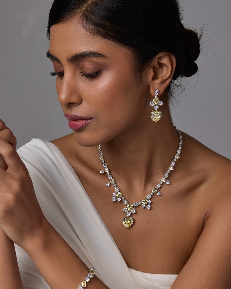 Aurielle Heart Crystal Set