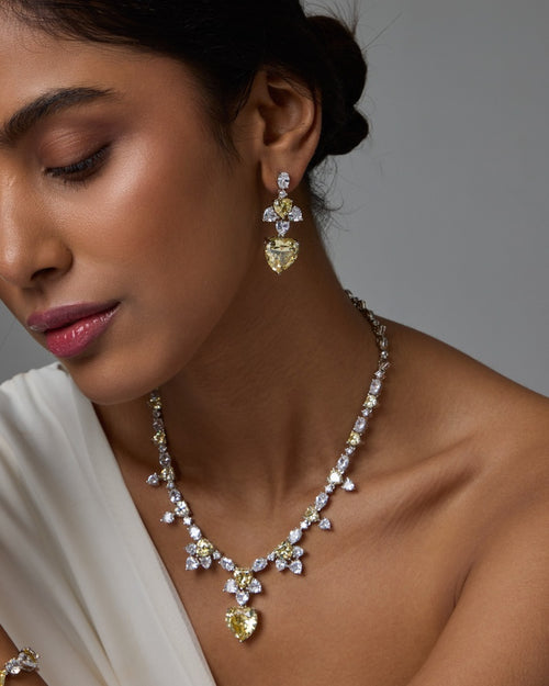 Aurielle Heart Crystal Set