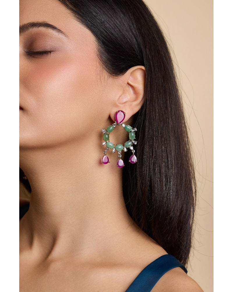 Rosé Jade Chandeliers