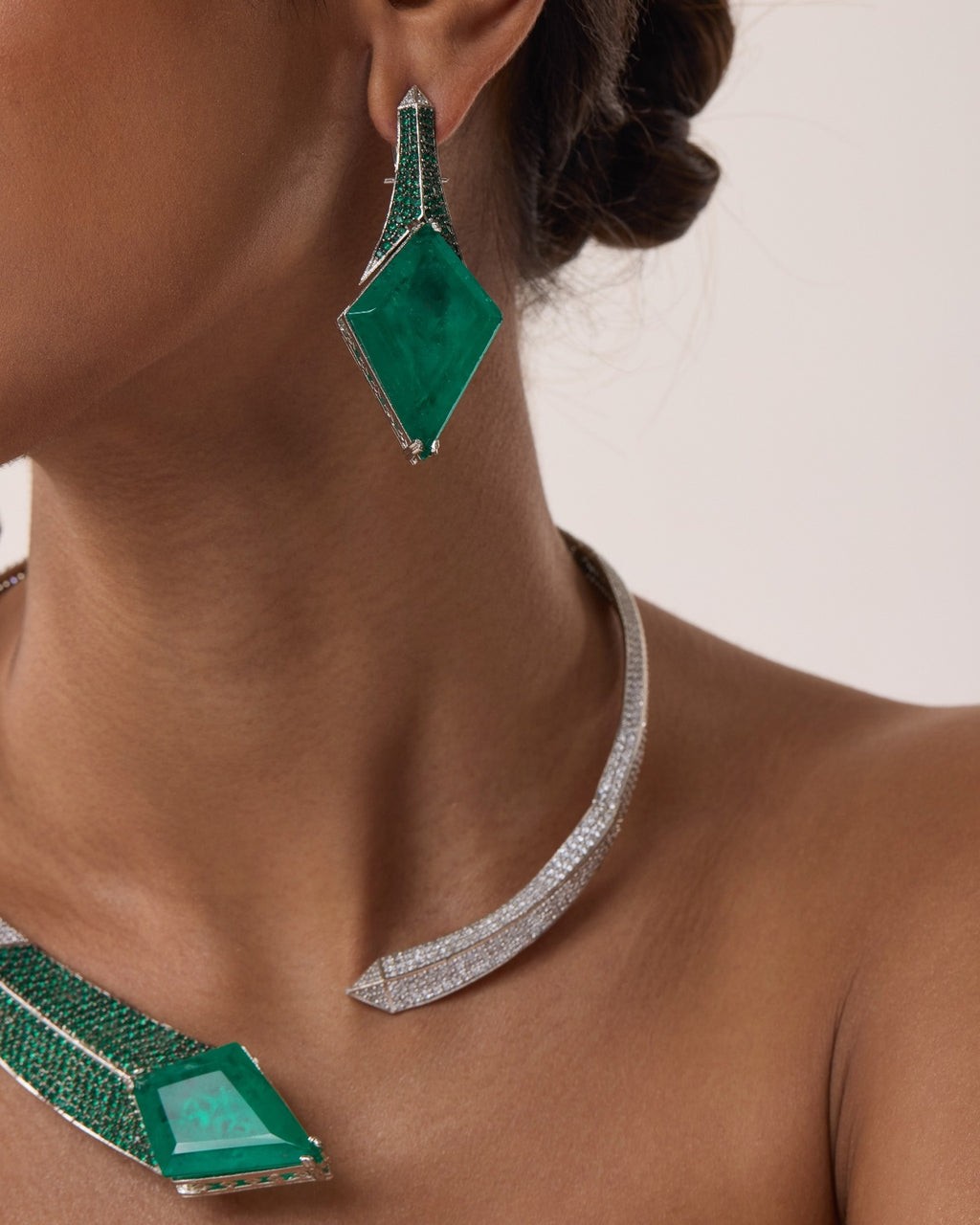 Emerald Serpent Set