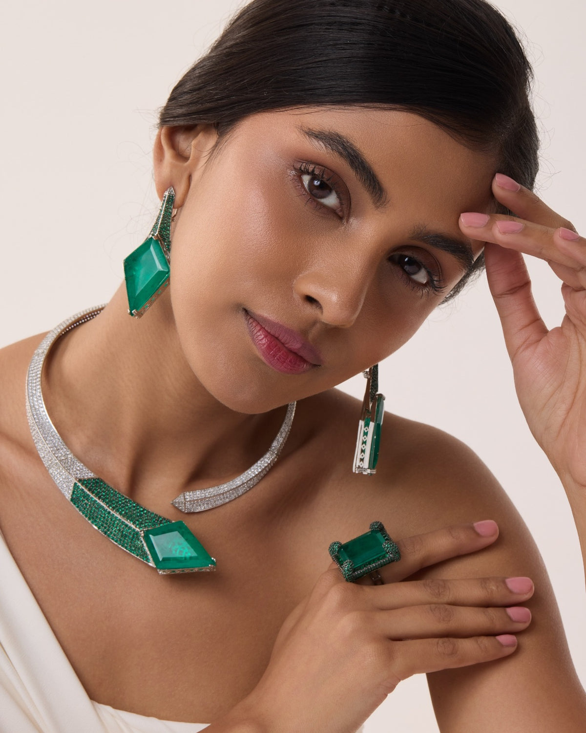 Emerald Serpent Set