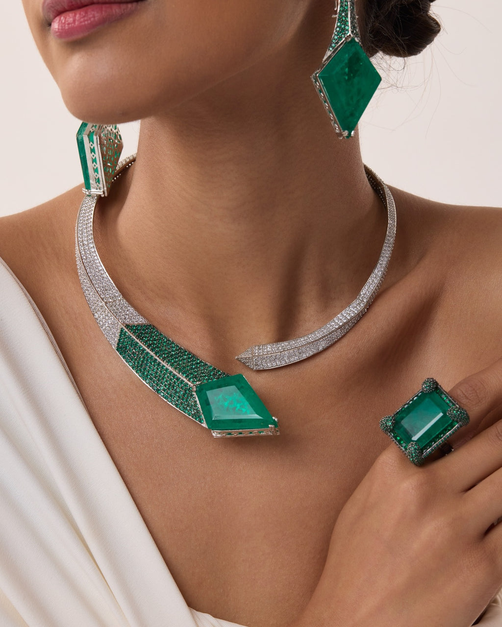 Emerald Serpent Set