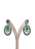Zircon Layered Hoops
