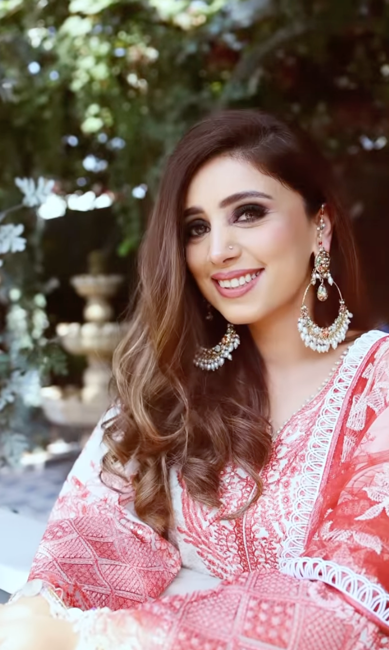 Atreyi White Jadau Earrings