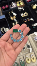 Bella Swarovski Hoop Earrings