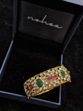 Pachi Kundan Bangle
