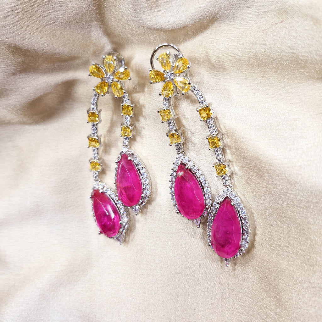 Sunset  Drop Earrings