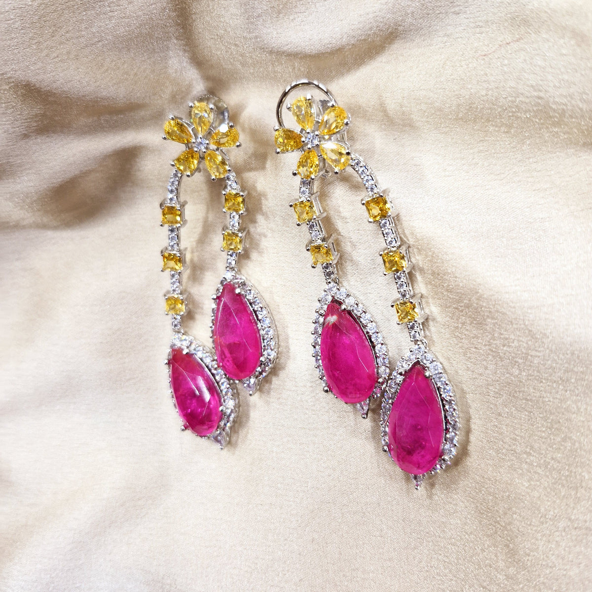 Sunset  Drop Earrings