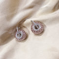 Petal Pink Orbit Earrings