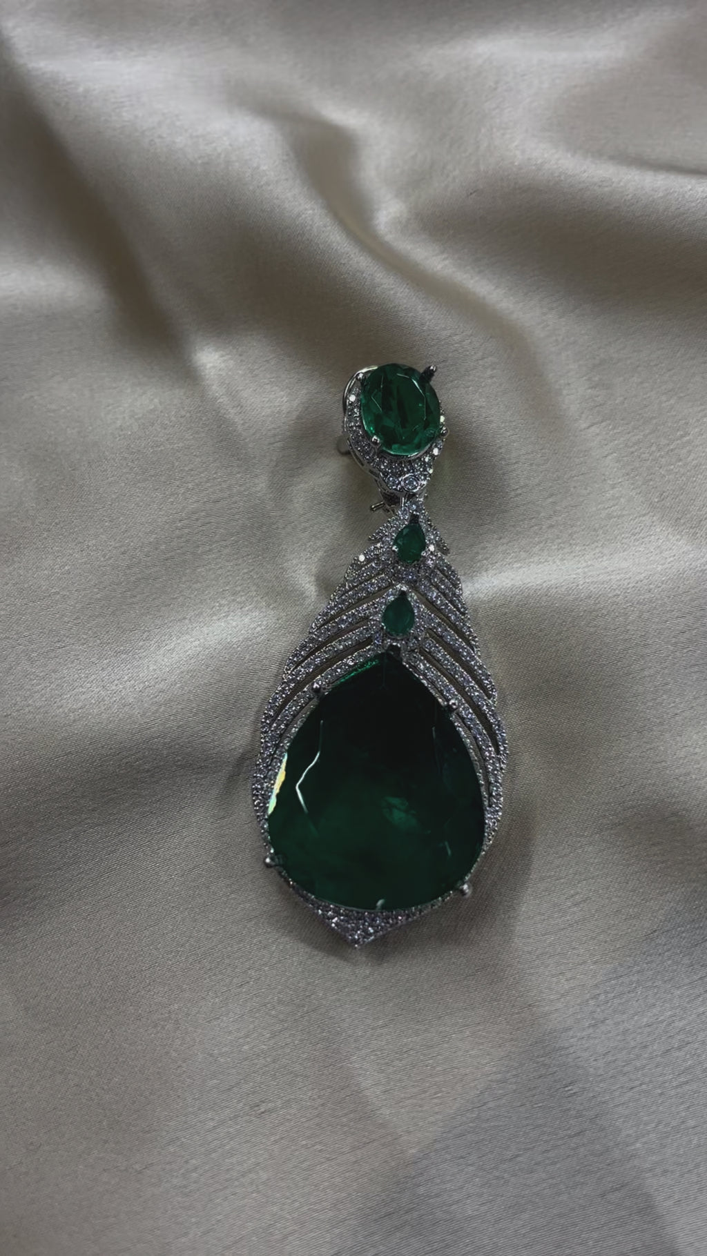 Green Crab Earrings