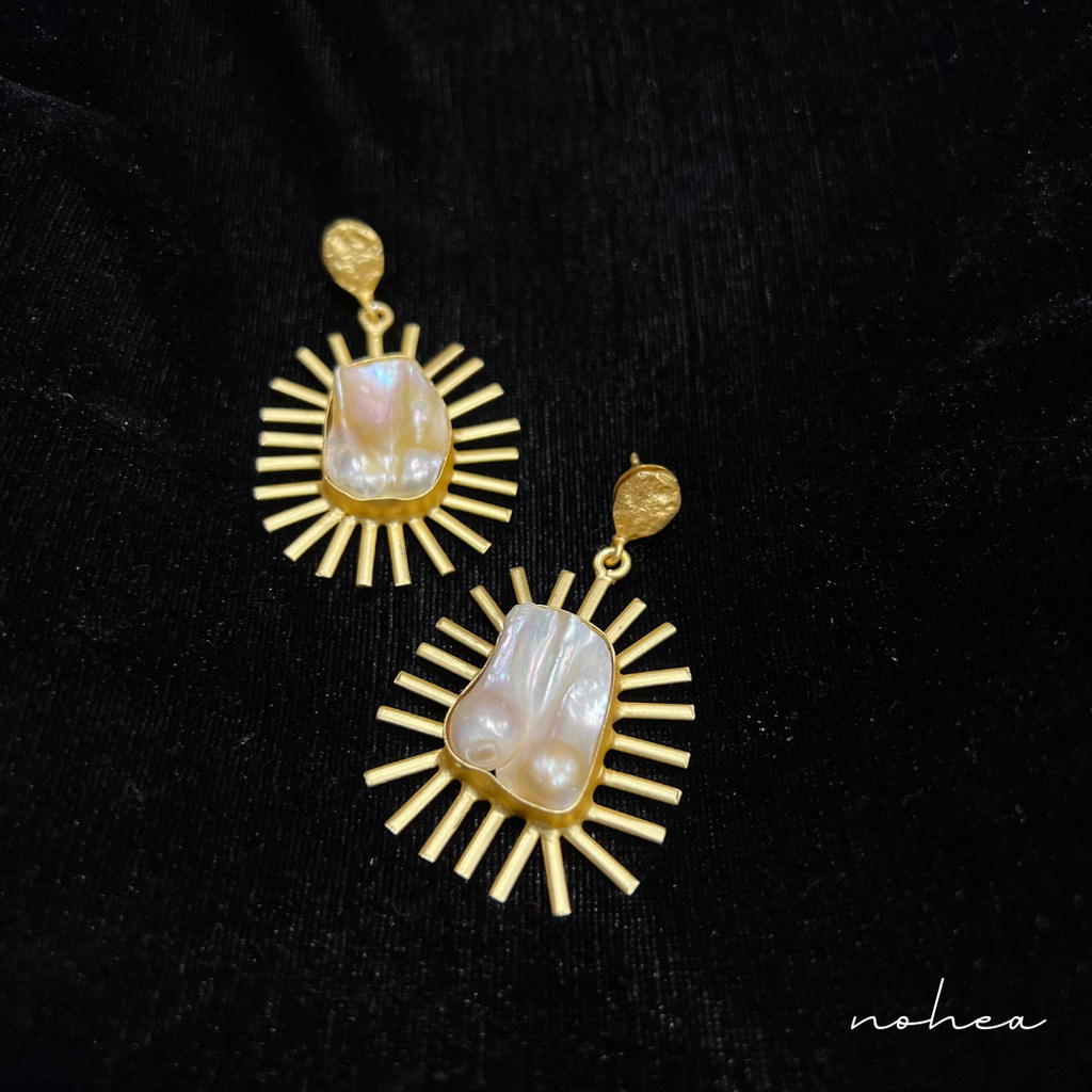 Aza Pearl Danglers