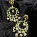 Ronja Meenakari Kundan Earrings